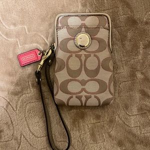 Coach wristlet